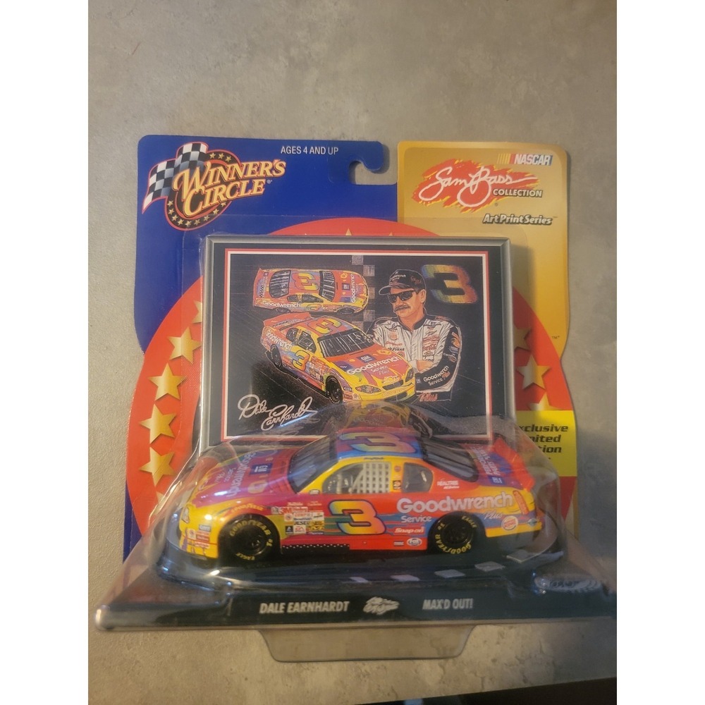 Dale Earnhardt #3 Max'd Out Winners Circle NASCAR Diecast Sam Bass New Sealed